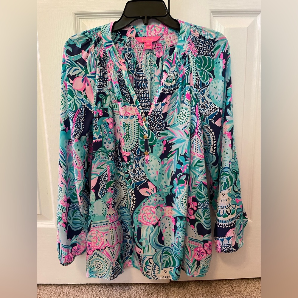 Lilly Pulitzer Silk Blouse